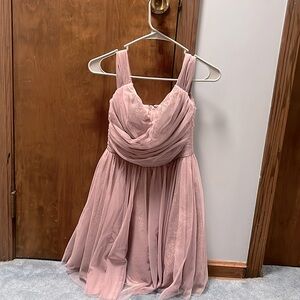 Pink and black dress are 3s are good for homecoming.